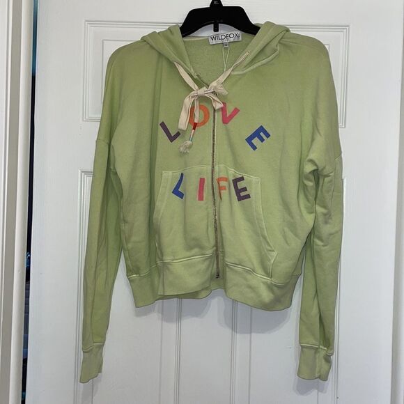Wildfox Love Life Kinley Hoodie, NWT - Picture 2 of 6